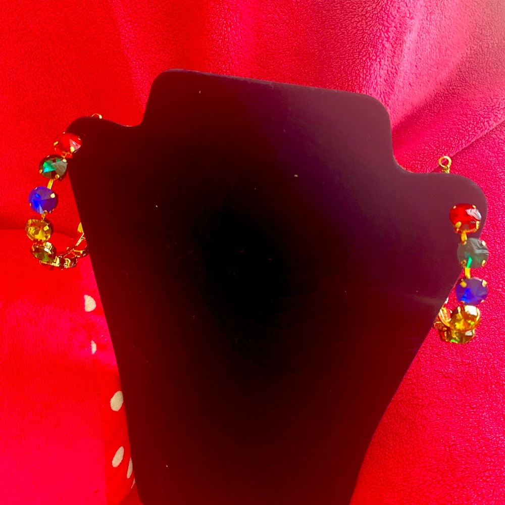 Colorful Gemstone Earrings